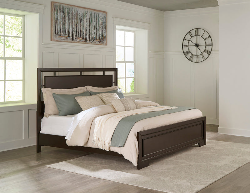 Covetown Dark Brown Panel Bedroom Set - DMV FurnitureBedroom Set