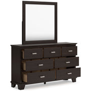 Covetown Dark Brown Panel Bedroom Set - DMV FurnitureBedroom Set