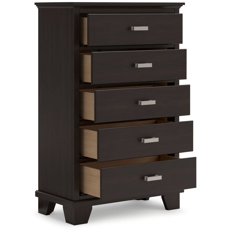 Covetown Dark Brown Panel Bedroom Set - DMV FurnitureBedroom Set