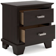 Covetown Dark Brown Panel Bedroom Set - DMV FurnitureBedroom Set