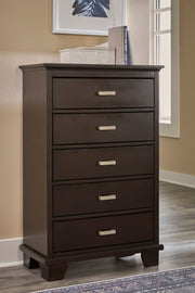 Covetown Dark Brown Panel Bedroom Set - DMV FurnitureBedroom Set