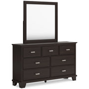 Covetown Dark Brown Panel Bedroom Set - DMV FurnitureBedroom Set