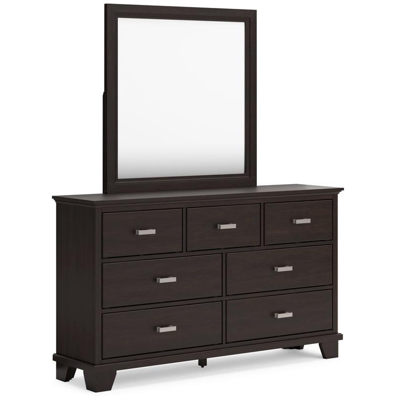 Covetown Dark Brown Panel Bedroom Set - DMV FurnitureBedroom Set