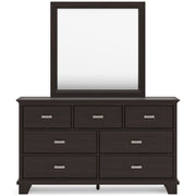 Covetown Dark Brown Panel Bedroom Set - DMV FurnitureBedroom Set