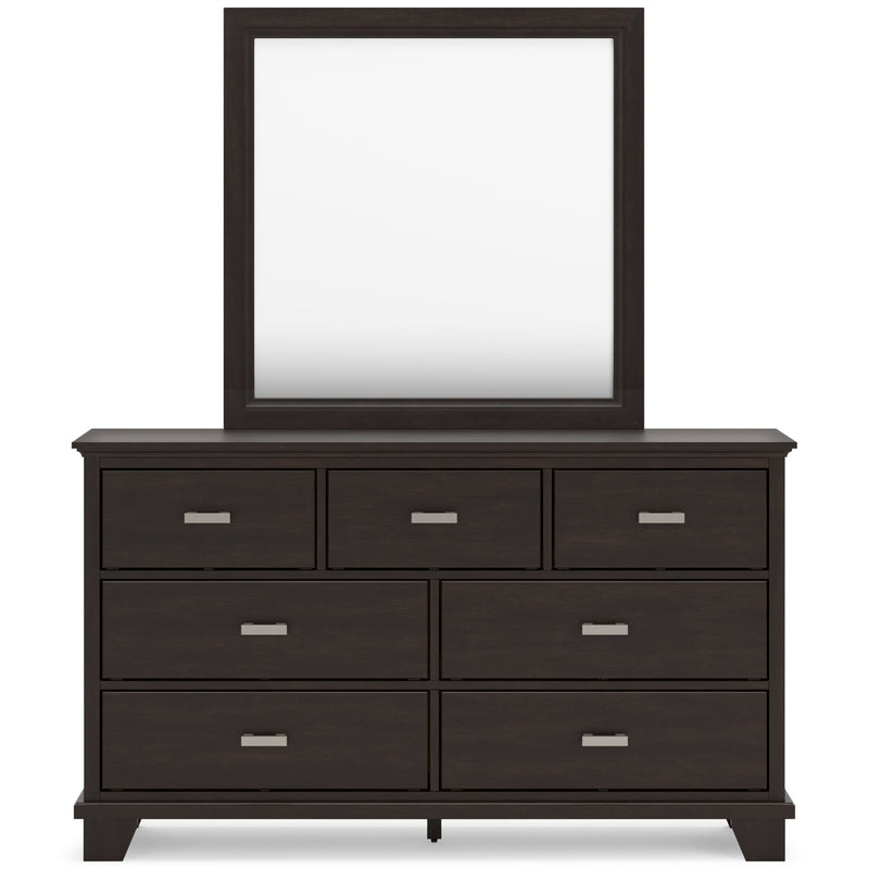 Covetown Dark Brown Panel Bedroom Set - DMV FurnitureBedroom Set