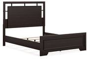 Covetown Dark Brown Queen Panel Bed - DMV FurnitureQueen Bed