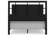 Covetown Dark Brown Queen Panel Bed - DMV FurnitureQueen Bed