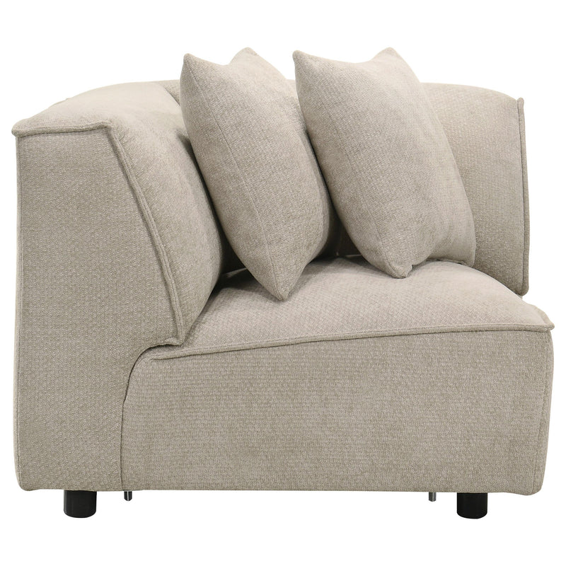 Crane 5-piece Modular Sectional Sofa Beige - 551931-SETA