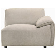 Crane 5-piece Modular Sectional Sofa Beige - 551931-SETA