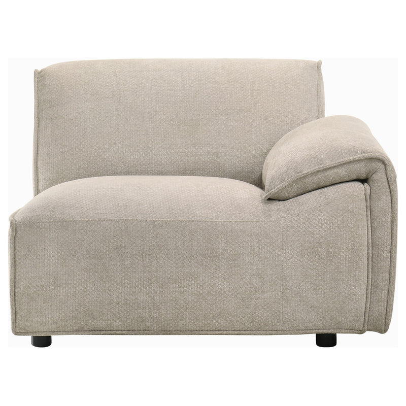 Crane 5-piece Modular Sectional Sofa Beige - 551931-SETA