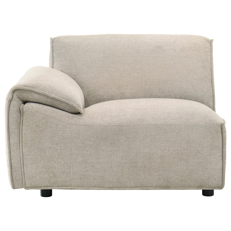 Crane 5-piece Modular Sectional Sofa Beige - 551931-SETA