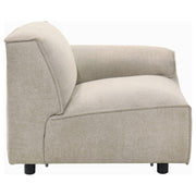 Crane 6-piece Modular Sectional Sofa Beige - 551931-SET