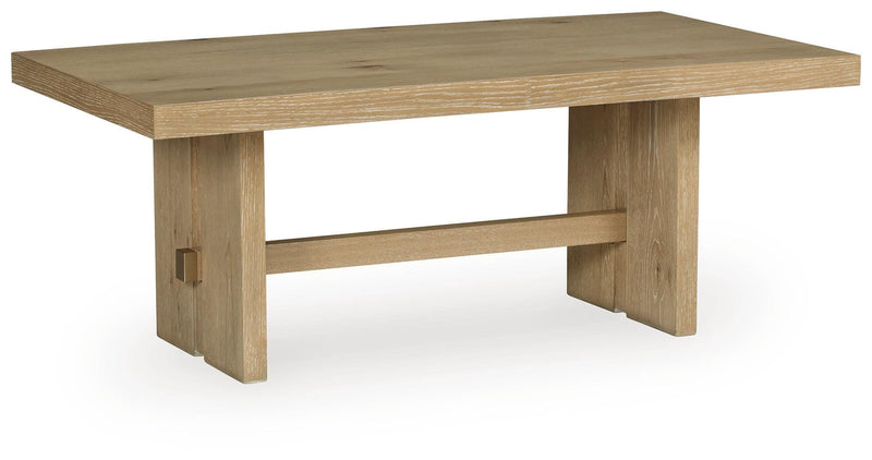 Crendlin Light Brown Coffee Table - T537-1