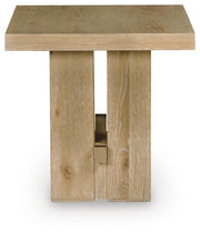 Crendlin Light Brown End Table - T537-3