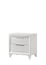 Cressida White Upholstered LED Panel Bedroom Set - DMV FurnitureBedroom Set