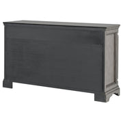 Cresswell 2-door 3-drawer Wine Storage Buffet Weathered Taupe - 107455B