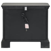 Cresswell 3-drawer Nightstand Bedside Table Weathered Taupe - 225142