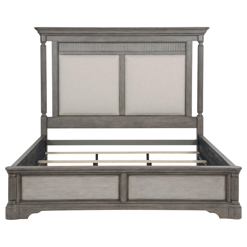 Cresswell 5-piece California King Bedroom Set Weathered Taupe - 225141KW-S5