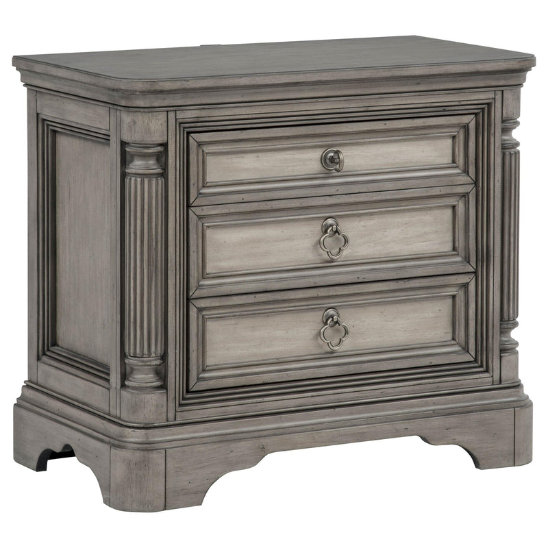 Cresswell 5-piece California King Storage Bedroom Set Taupe - 225140KW-S5