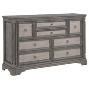 Cresswell 5-piece California King Storage Bedroom Set Taupe - 225140KW-S5