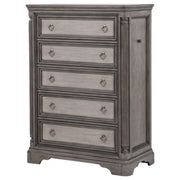 Cresswell 5-piece Queen Bedroom Set Weathered Taupe - 225141Q-S5