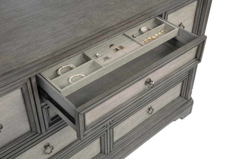 Cresswell 5-piece Queen Bedroom Set Weathered Taupe - 225141Q-S5