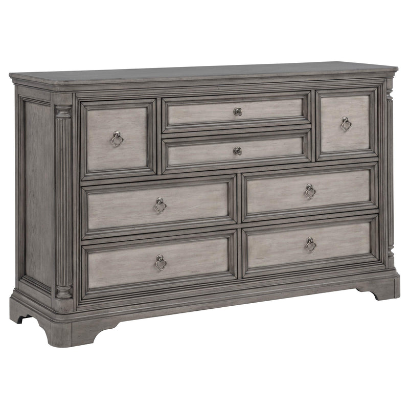 Cresswell 8-drawer Bedroom Dresser Weathered Taupe - 225143