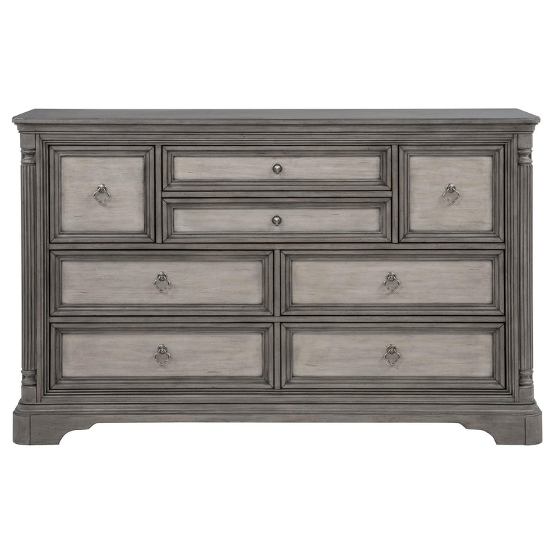 Cresswell 8-drawer Bedroom Dresser Weathered Taupe - 225143