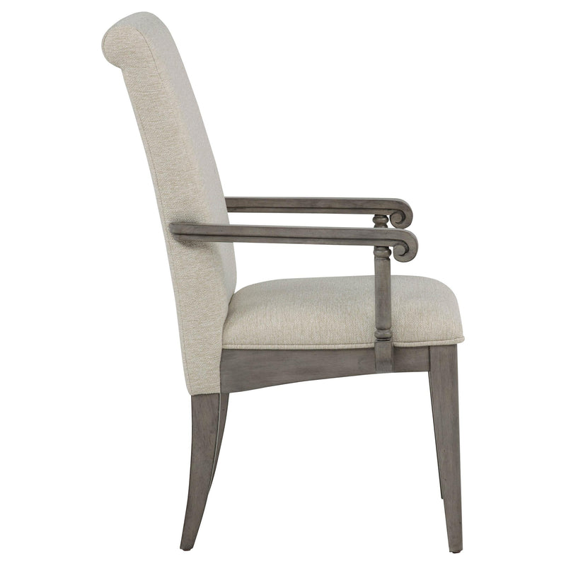 Cresswell Upholstered Dining Arm Chair Tan (Set of 2) - 107453