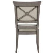 Cresswell Upholstered Dining Side Chair Tan (Set of 2) - 107452