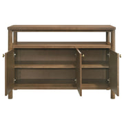 Crestmore 52-inch Dining Cabinet Sideboard Buffet Walnut - 108575