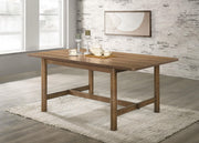 Crestmore 71-inch Rectangular Wood Dining Table Walnut - 108571