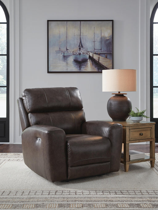 Crossplex Smoke Power Recliner - PCU6450613