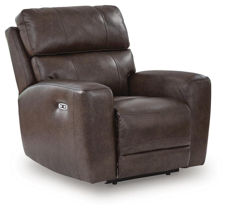 Crossplex Smoke Power Recliner - PCU6450613