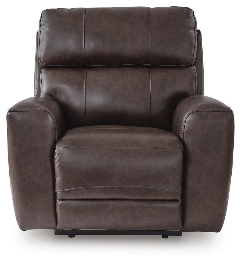 Crossplex Smoke Power Recliner - PCU6450613