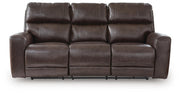 Crossplex Smoke Power Reclining Sofa - PCU6450615