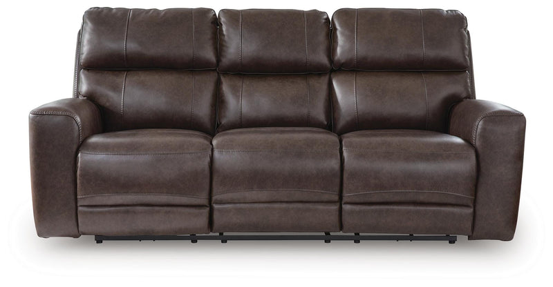 Crossplex Smoke Power Reclining Sofa - PCU6450615