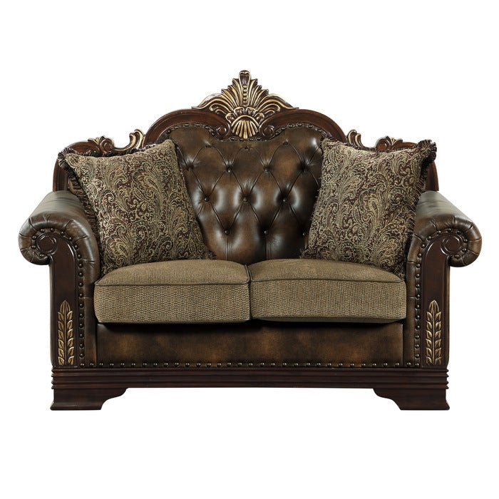 Croydon Dark Cherry Living Room Set - DMV FurnitureLiving Room Set