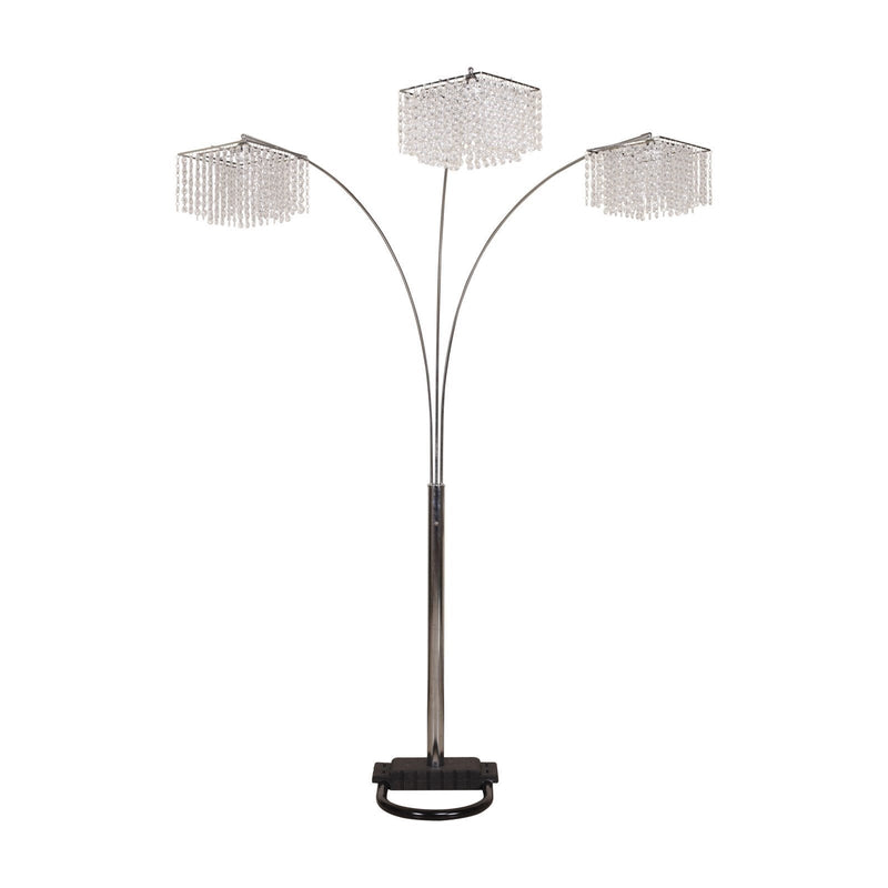 Crystal Chrome 87" Floor Lamp - DMV FurnitureFloor Lamps