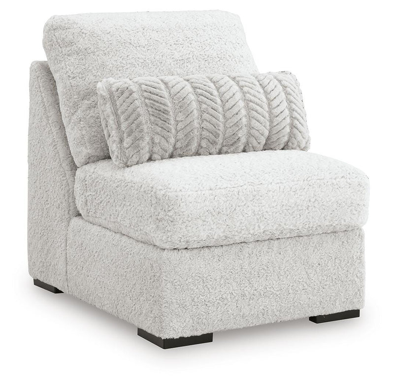 Cuddle Plush Arctic Armless Chair - PC5910646