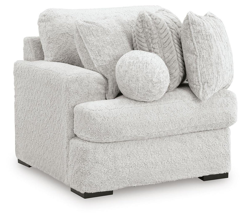 Cuddle Plush Arctic Left-Arm Facing Corner Chair - PC5910664