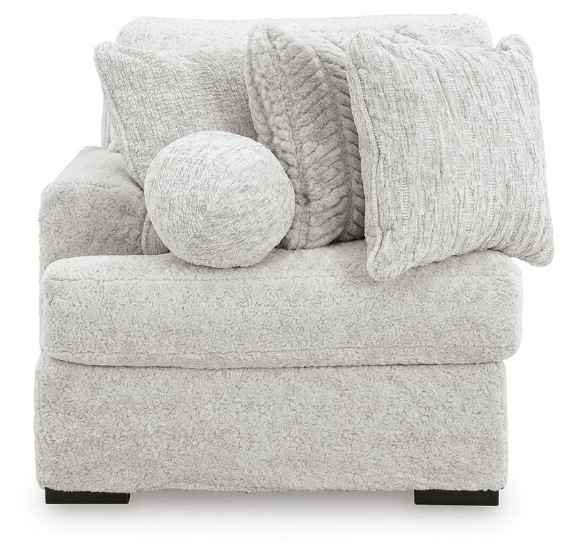 Cuddle Plush Arctic Left-Arm Facing Corner Chair - PC5910664