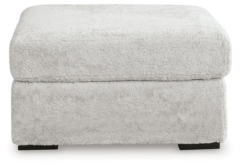 Cuddle Plush Arctic Oversized Accent Ottoman - PC5910608