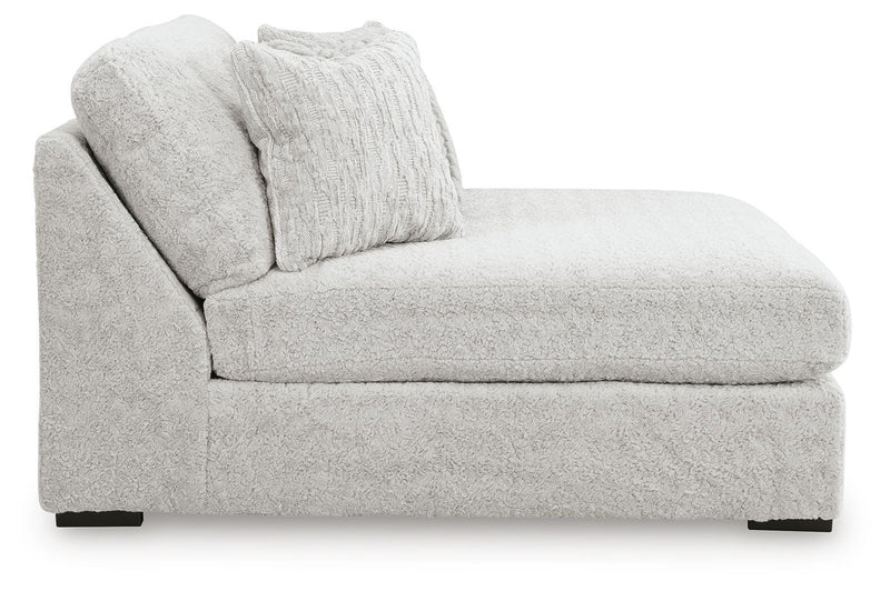 Cuddle Plush Arctic Oversized Armless Chaise - PC5910615