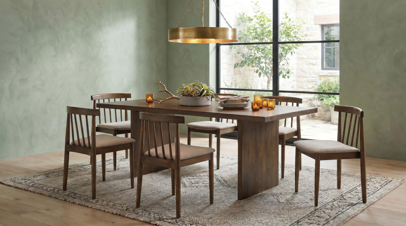 Cullen Dining Side Chair Upholstered Seat Walnut (Set of 2) - 193942WAL