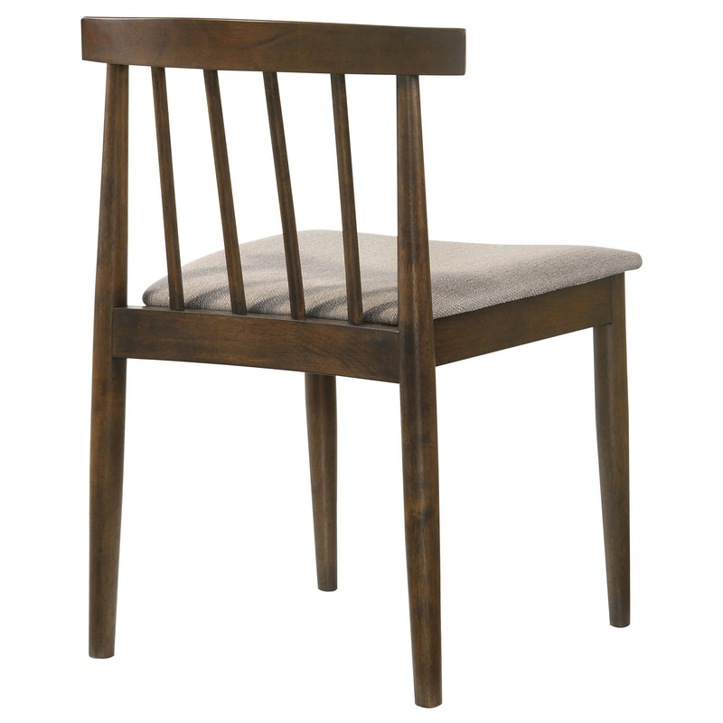 Cullen Dining Side Chair Upholstered Seat Walnut (Set of 2) - 193942WAL