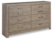 Culverbach Full Panel Bed with Dresser in Gray - PKG002421
