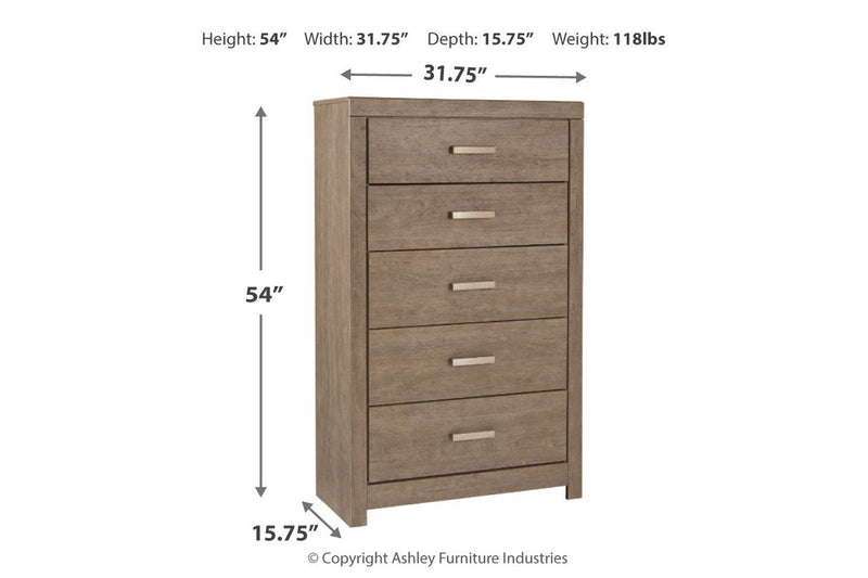 Culverbach Gray Chest of Drawers - DMV FurnitureChest