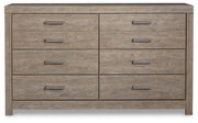 Culverbach Gray Full Panel Bed, Dresser, Chest and Nightstand - B070B18