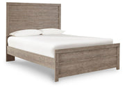 Culverbach Gray Full Panel Bed, Dresser, Chest and Nightstand - B070B18